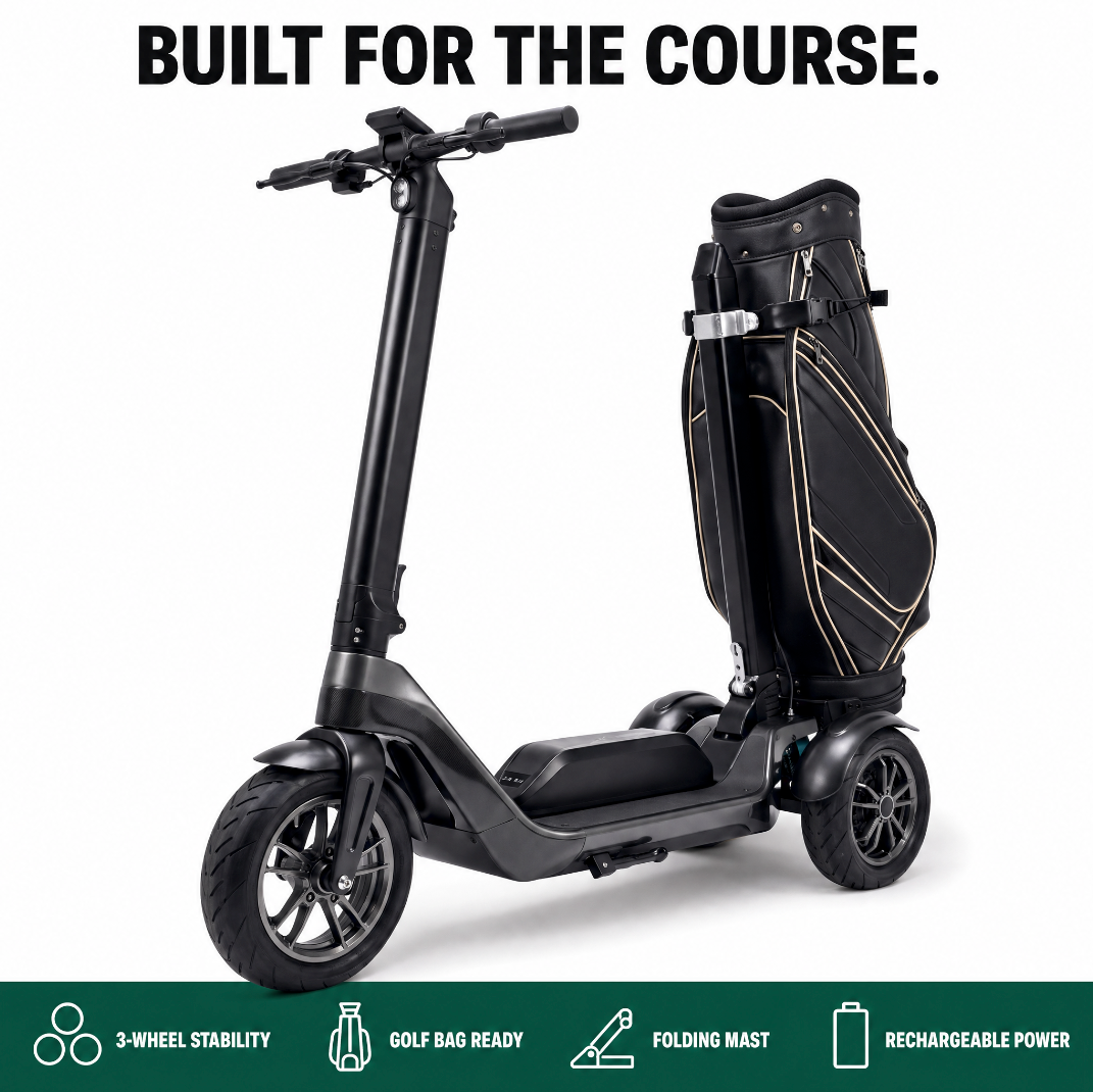 TeeGlide™ Electric Golf Scooter