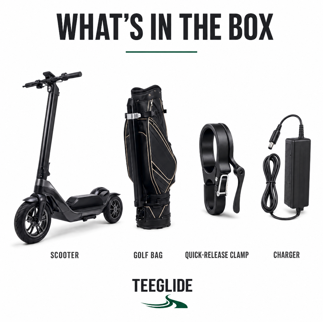 TeeGlide™ Electric Golf Scooter